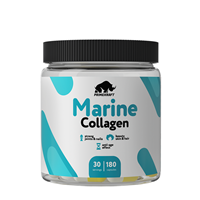 PRIMEKRAFT Биологически активная добавка коллаген морской рыбный натуральный, без добавок / Hydrolyzed marine collagen peptides 180 капсул, фото 1