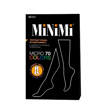 MINIMI Гольфы 3D Nero / gamb. MICRO COLORS 70