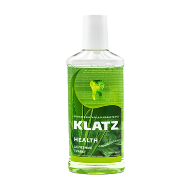 KLATZ Ополаскиватель для полости рта Целебные травы / HEALTH 250 мл
