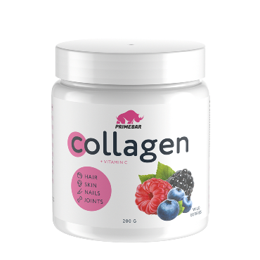 PRIMEBAR Биологически активная добавка к пище коллаген со вкусом лесные ягоды / Collagen Wild berries 200 г