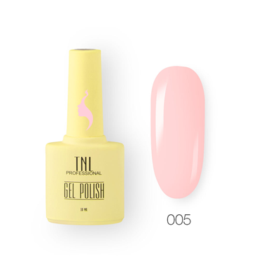 TNL PROFESSIONAL 005 гель-лак для ногтей 8 чувств, розовый жемчуг / TNL 10 мл