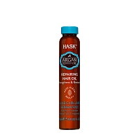 Масло для восстановления и придания блеска волосам с экстрактом арганы / Argan Oil Repairing Shine Oil Vial 18 мл, HASK