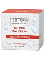 DR.SEA Крем увлажняющий интенсивный для лица с ретинолом для нормальной и сухой кожи 50 мл, фото 3