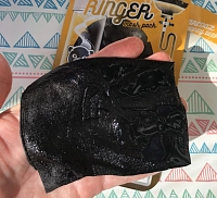 ELIZAVECCA Маска тканевая для лица / Black Charcoal Honey Deep Power Ringer Mask Pack 10 шт, фото 3