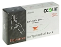 Перчатки нитриловые, черные, размер M / Black EcoLat 100 шт