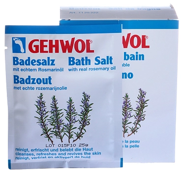 GEHWOL Соль с розмарином для ванны 10*25 гр