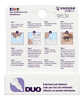 DUO Клей для пучков прозрачный / Duo Individual Lash Adhesive Clear 7 г, фото 4
