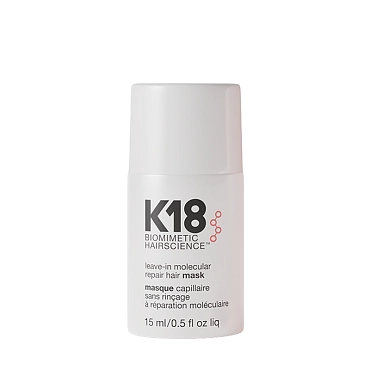 K-18 Маска несмываемая для молекулярного восстановления волос / Leave-in molecular repair hair mask 15 мл