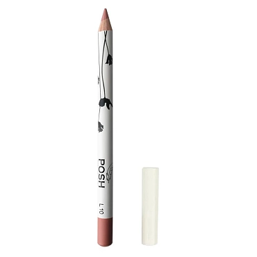 POSH Помада-карандаш пудровая ультрамягкая 2 в 1, L10 / Organic