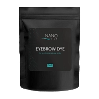 Краска для бровей в саше, темно-коричневый / NanoTap, dark brown 5+5, 150 гр, NANO TAP