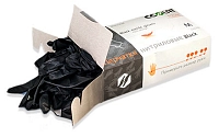 ECOLAT Перчатки нитриловые, черные, размер M / Black EcoLat 100 шт, фото 3