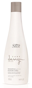 SHOT Шампунь для окрашенных волос / Care Design 250 мл