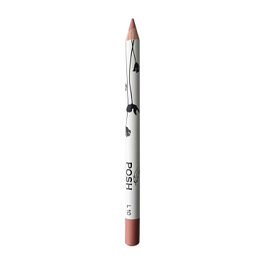 POSH Помада-карандаш пудровая ультрамягкая 2 в 1, L10 / Organic