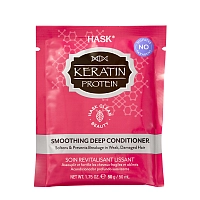 Кондиционер для придания гладкости волосам с протеином кератина / Keratin Protein Smoothing Conditioner 50 мл, HASK