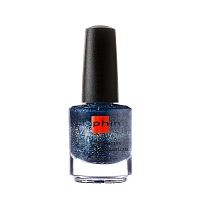0370 лак для ногтей, темно-синий рассеянный голографик / Luxury&Style Avant-Garde 12 мл, SOPHIN