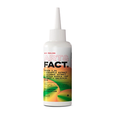 ART&FACT Пилинг энзимный для кожи головы / Papain3,5%+Pineapple Extract+Cucumber Extract 150 мл