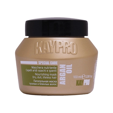 KAYPRO Набор для волос питательный (шампунь 100 мл, маска 100 мл) / Argan Oil