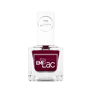 E.MI 027 лак ультрастойкий для ногтей, Бургундское вино / E.MiLac Gel Effect 9 мл