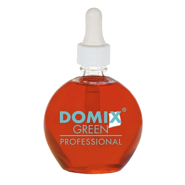 DOMIX Масло для ногтей и кутикулы, миндальное масло (пипетка) 75 мл