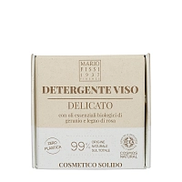 Пенка твердая для умывания Деликатное очищение с маслами герани и палисандра / Delicato 50 гр, MARIO FISSI 1937