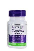 NATROL Добавка биологически активная к пище Комплит баланс фор менопауз AP/PM / Complete Balance for menopause AM&PM formula 60 капсул, фото 4