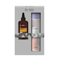 Набор подарочный для волос (шампунь 300 мл + масло для волос 100 мл) HOME SPA & RELAX, DR.SEA