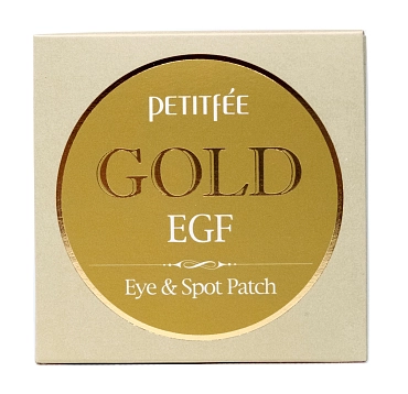 PETITFEE Патчи с коллоидным золотом и EGF для области вокруг глаз и для точечного использвания / Eye patch 60 шт + 30 шт