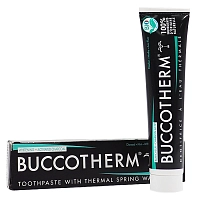BUCCOTHERM Паста зубная с углем и термальной водой / BUCCOTHERM 75 мл, фото 3