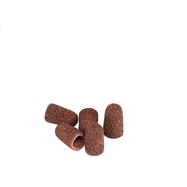 IRISK PROFESSIONAL Колпачки песочные коричневые d 16 мм 120 грит 5 шт