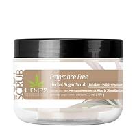 Скраб сахарный для тела Нейтральный / Hempz Fragrance Free Herbal Sugar Scrub 176 г, HEMPZ