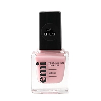 E.MI 002 лак ультрастойкий для ногтей, Розовая дымка / E.MiLac Gel Effect 9 мл, фото 1