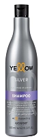 Шампунь анти-желтый для холодного блонда и седых волос / YE SILVER SHAMPOO 500 мл, YELLOW