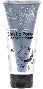 ELIZAVECCA Пенка-маска черная для умывания / Milky Piggy Elastic Pore Cleansing Foam 120 мл