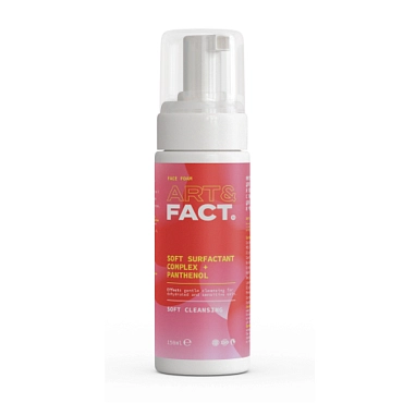 ART&FACT Пенка для умывания лица и ежедневного применения с пантенолом / Soft surfactant complex+Panthen 150 мл