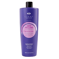 Шампунь для осветленных, мелированных и седых волос / Light Scale Care Anti Yellow Shampoo 1000 мл, LISAP MILANO