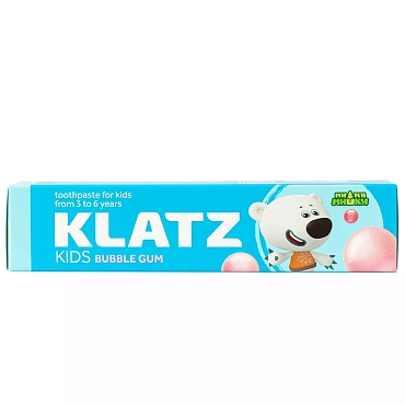 KLATZ Паста зубная Мимимишки бабл гам / Klatz KIDS 40 мл