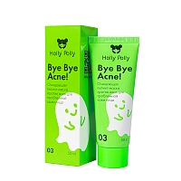 HOLLY POLLY Пилинг-маска очищающая против акне для проблемной кожи лица / Bye Bye Acne! 50 мл, фото 2