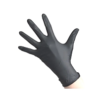 Перчатки нитриловые черные XS NitriMax 100 шт, ЧИСТОВЬЕ