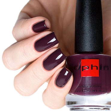 SOPHIN 0063 лак для ногтей, темный сливово-фиолетовый 12 мл