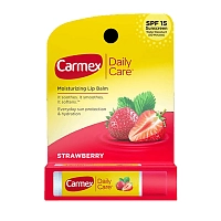 CARMEX Бальзам для губ со вкусом клубники стик / Everyday Protecting Lip Balm Strawberry Stick 4,25гр, фото 5