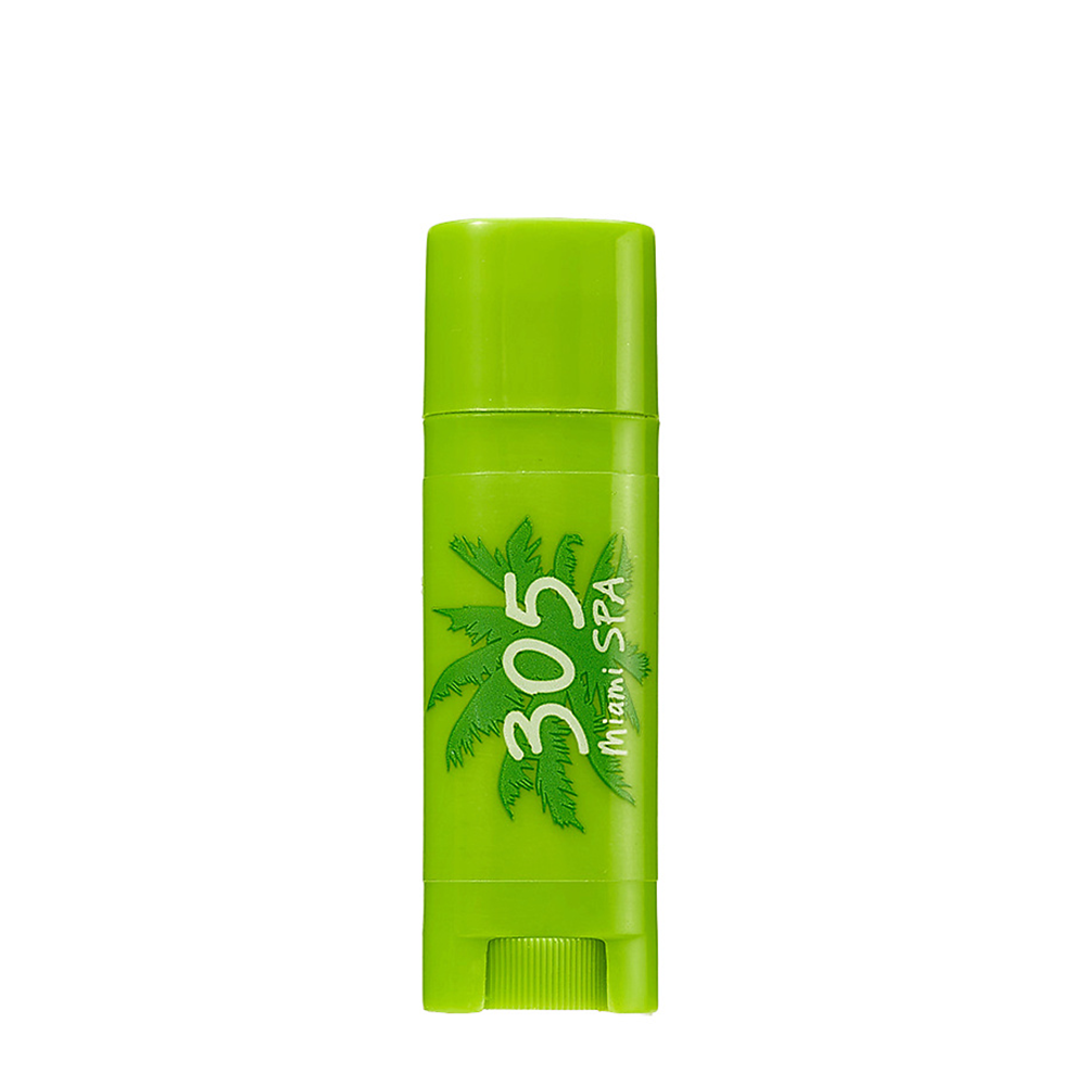 305 Miami SPA Бальзам для губ Зелёный чай и масло авокадо / LIP BALM VITAMIN BOOSTER GREEN TEA & AVOCADO OIL 4,8 гр
305 Miami SPA Бальзам для губ Зелёный чай и масло авокадо / LIP BALM VITAMIN BOOSTER GREEN TEA & AVOCADO OIL 4,8 гр