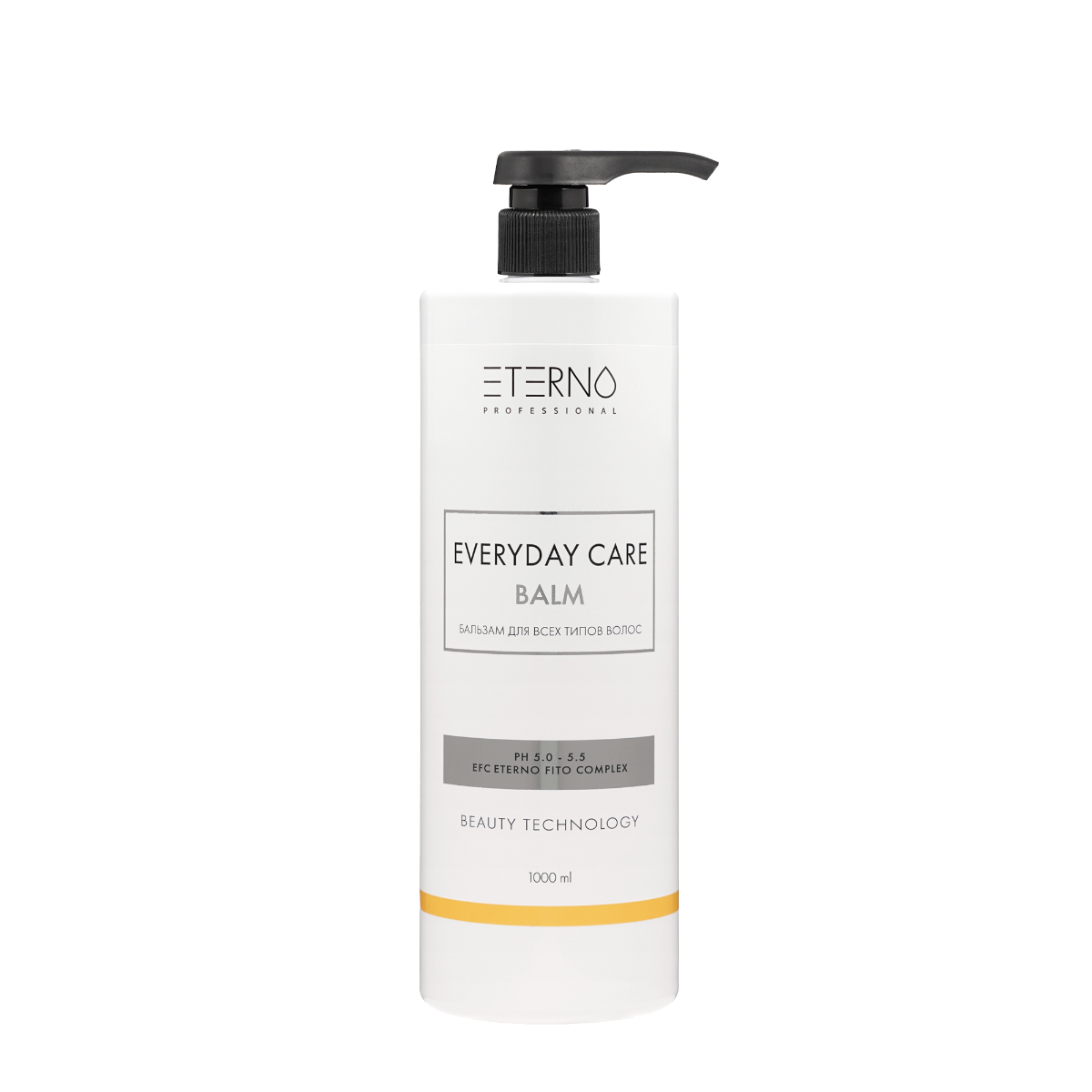 ETERNO PROFESSIONAL Бальзам для всех типов волос / Everyday care BALM 1000 мл
ETERNO PROFESSIONAL Бальзам для всех типов волос / Everyday care BALM 1000 мл