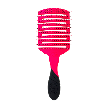 WET BRUSH Щетка для быстрой сушки волос с мягкой ручкой, прямоугольная розовая / PRO FLEX DRY PADDLE PINK