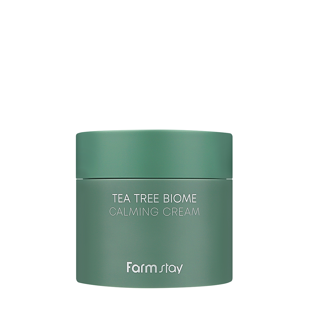 FARMSTAY Крем успокаивающий для лица с чайным деревом / Tea Tree Biome Calming Cream 80 мл
FARMSTAY Крем успокаивающий для лица с чайным деревом / Tea Tree Biome Calming Cream 80 мл