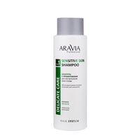 Шампунь с пребиотиками для чувствительной кожи головы / Sensitive Skin Shampoo 400 мл, ARAVIA