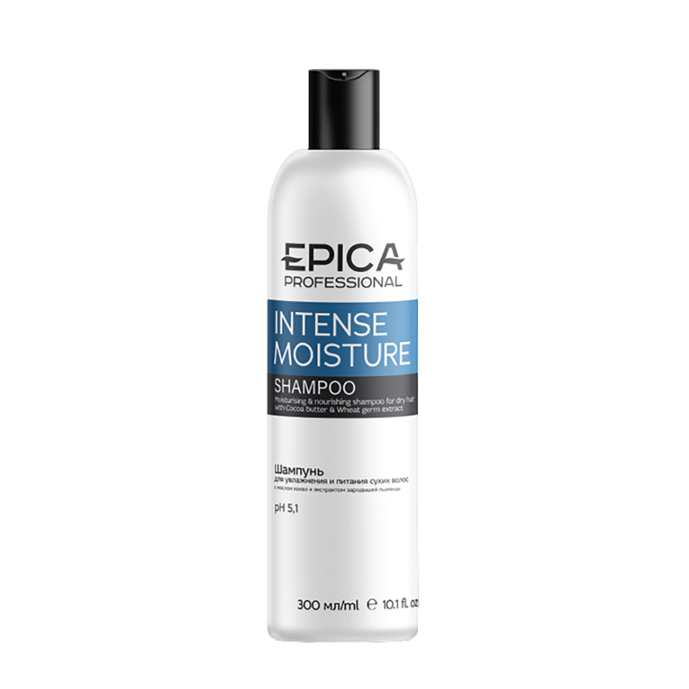 EPICA PROFESSIONAL Шампунь для увлажнения и питания сухих волос / Intense Moisture 300 мл
EPICA PROFESSIONAL Шампунь для увлажнения и питания сухих волос / Intense Moisture 300 мл