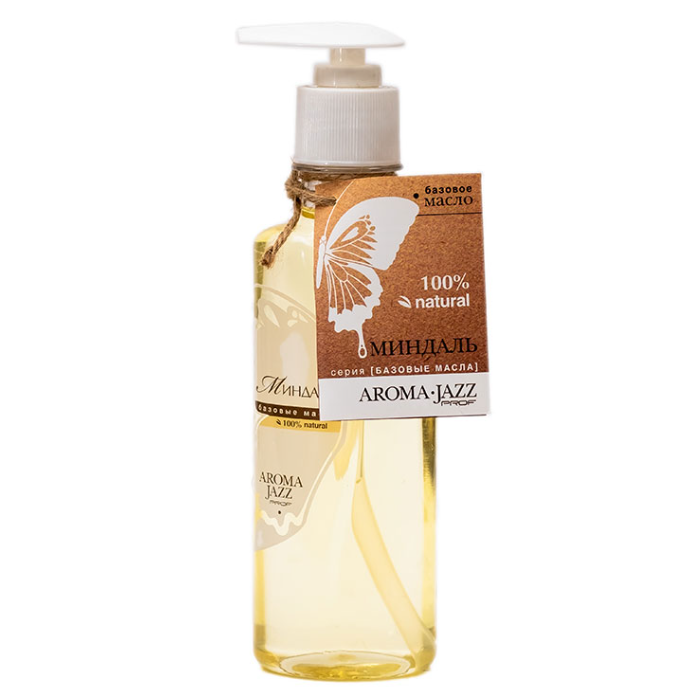 AROMA JAZZ Масло базовое Масло миндаля 200 мл
AROMA JAZZ Масло базовое Масло миндаля 200 мл