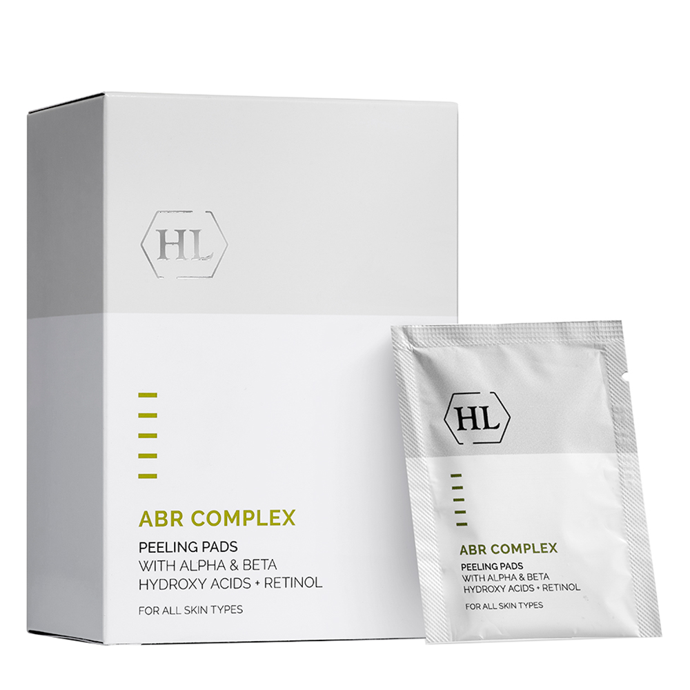 HOLY LAND Салфетки отшелушивающие с фруктовыми экстрактами, антиоксидантами и ретинолом / ABR Complex Peeling Pads 24 шт
HOLY LAND Салфетки отшелушивающие с фруктовыми экстрактами, антиоксидантами и ретинолом / ABR Complex Peeling Pads 24 шт