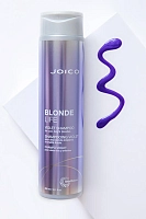 JOICO Шампунь фиолетовый для холодных ярких оттенков блонда / Blonde Life Violet Shampoo 300 мл, фото 3