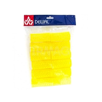 DEWAL PROFESSIONAL Бигуди пластиковые желтые d 32 мм 12 шт/уп, фото 2